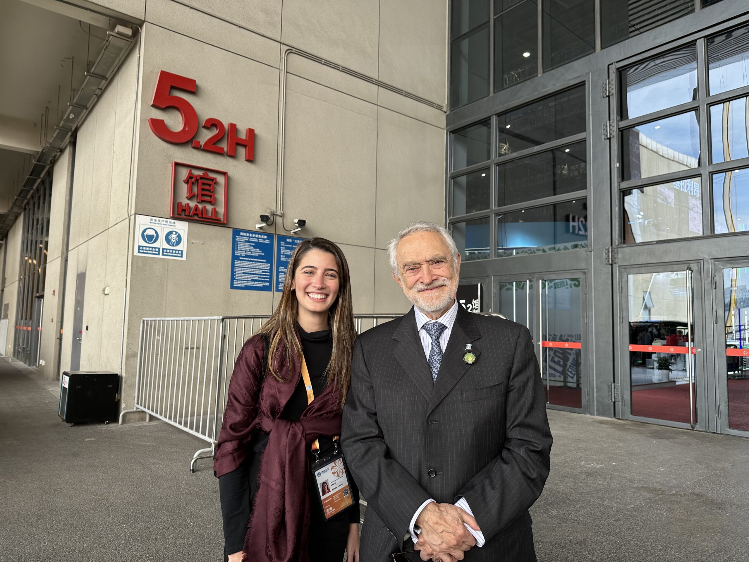 Giselle Larach Ambassador Sir Salvador Moncada Scaled