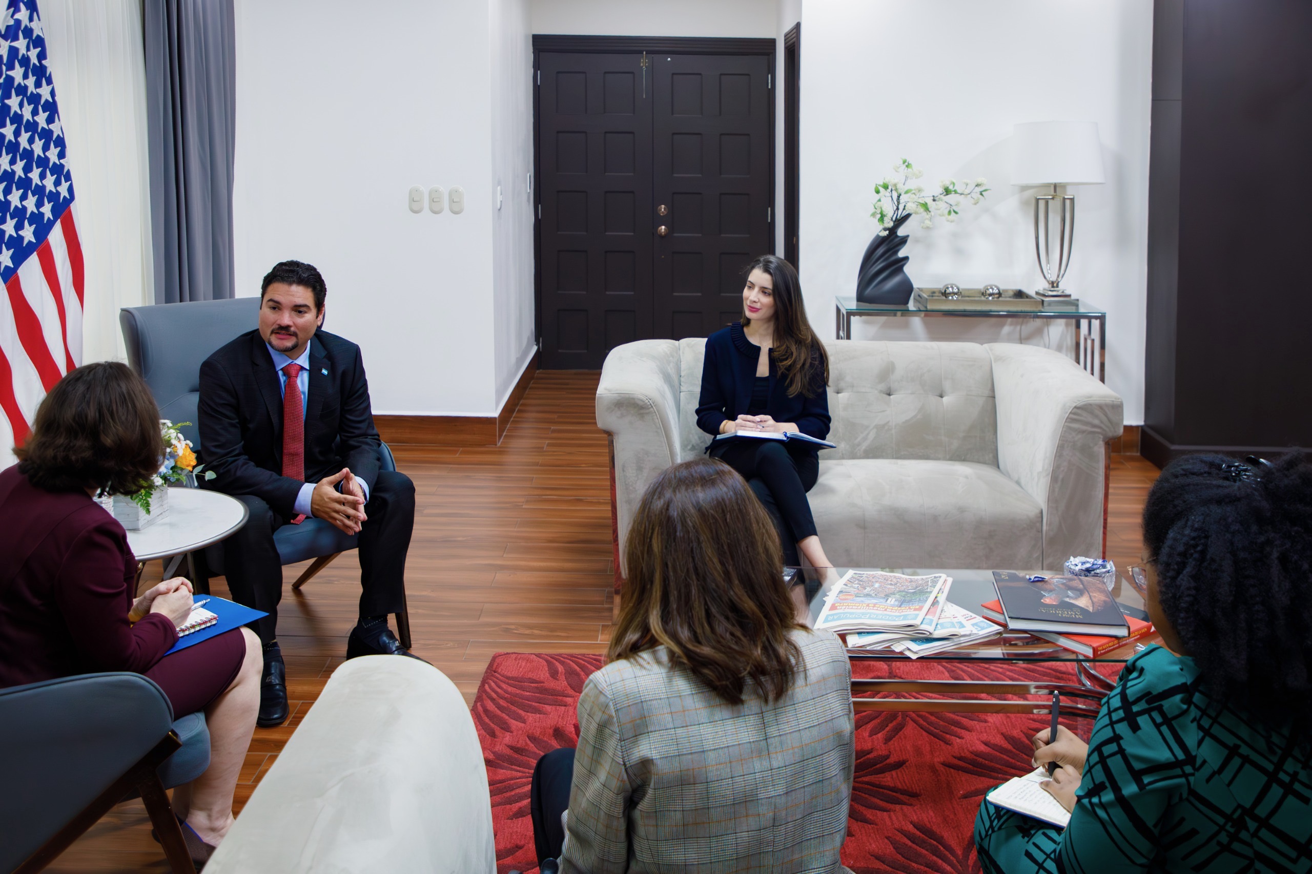 Giselle Larach Us Embassy Honduras Bilateral Meeting Foreign Ministry